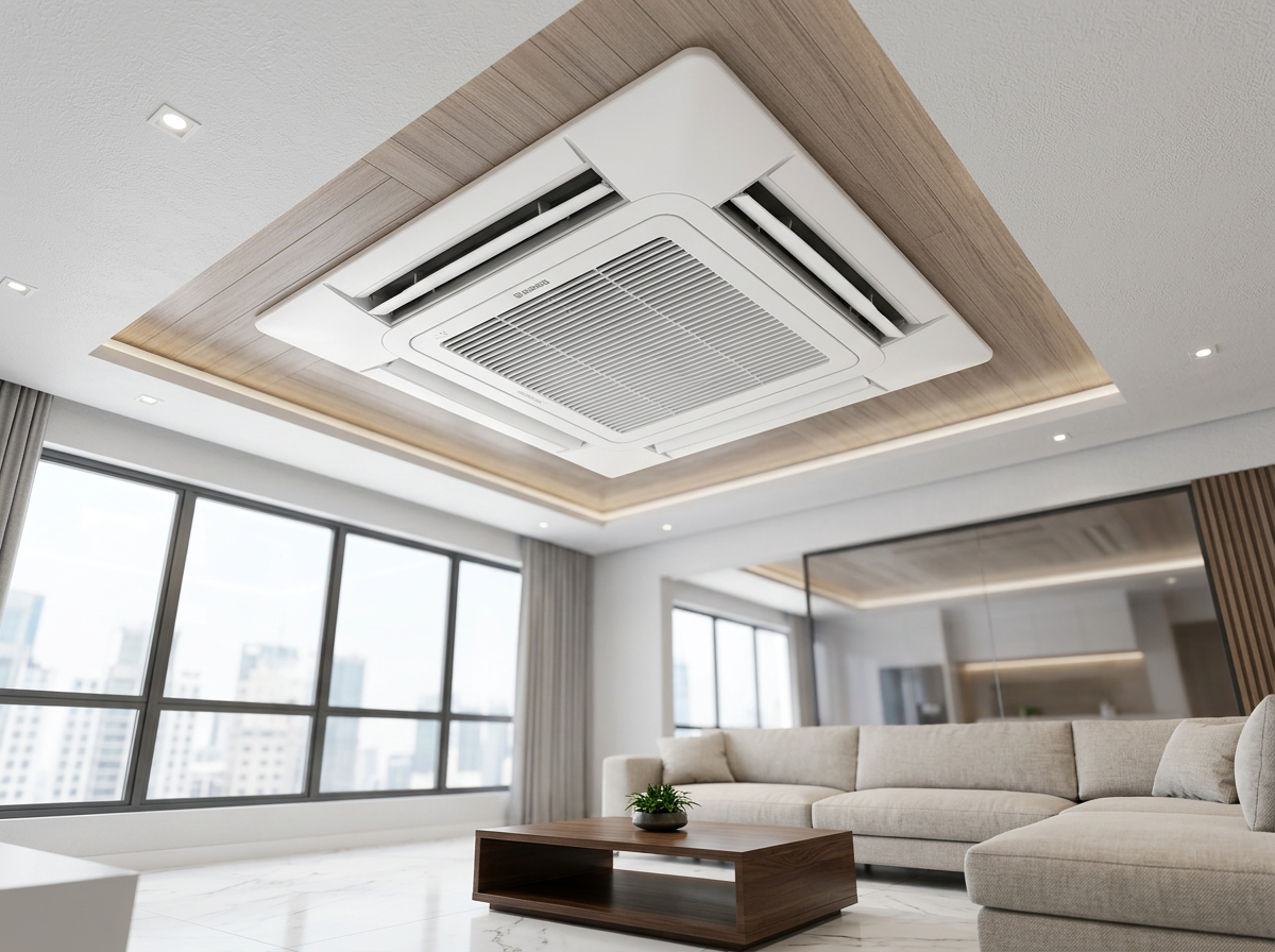 Cassete 4 Vias instalado em ambiente real