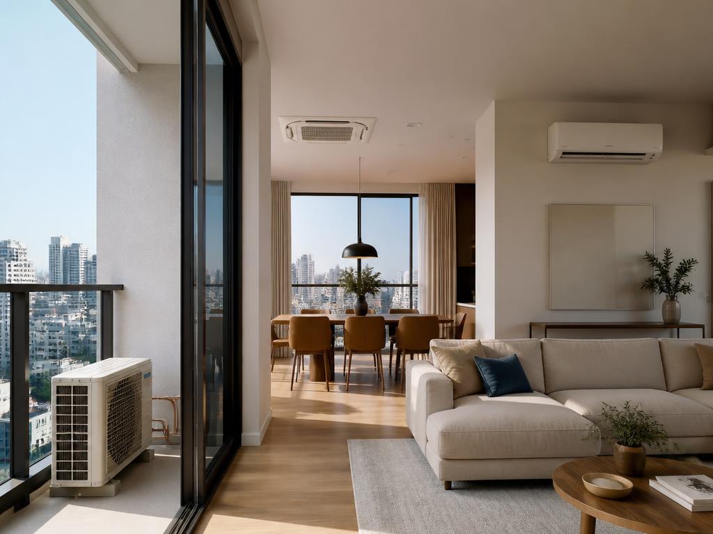Multi-Split instalado em ambiente real